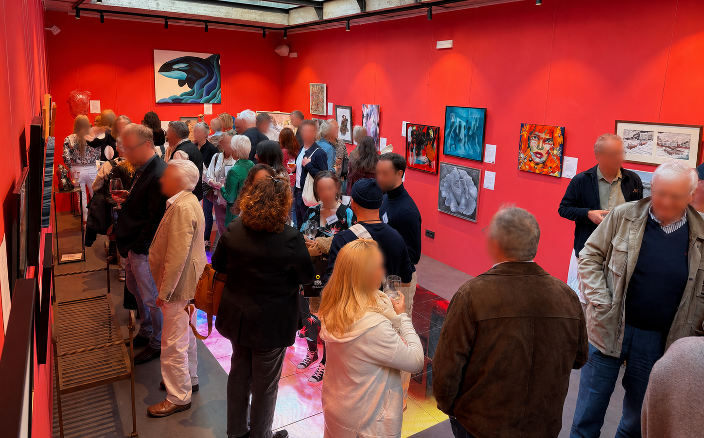 Contemporary art exhibition during ART for a Good Reason 2026 at Hotel Artmadams in Palma de Mallorca.